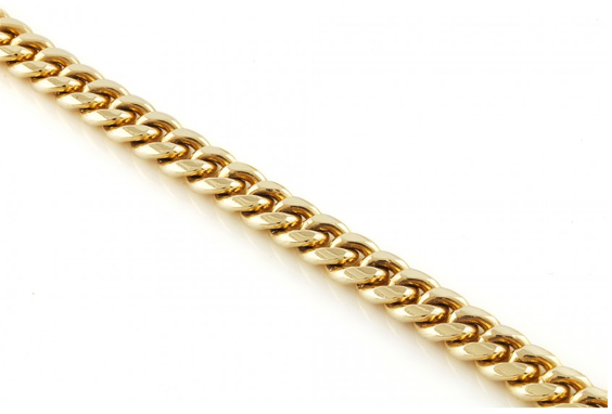 Miami Cuban Solid Link Chain