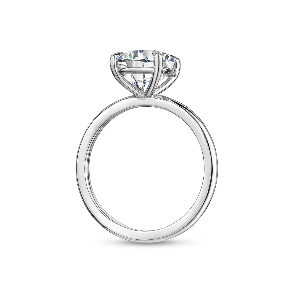 Lea Solitaire Engagement Ring