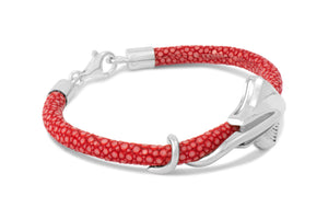 Exotic Candy Red StingRay Limited Edition Bracelet