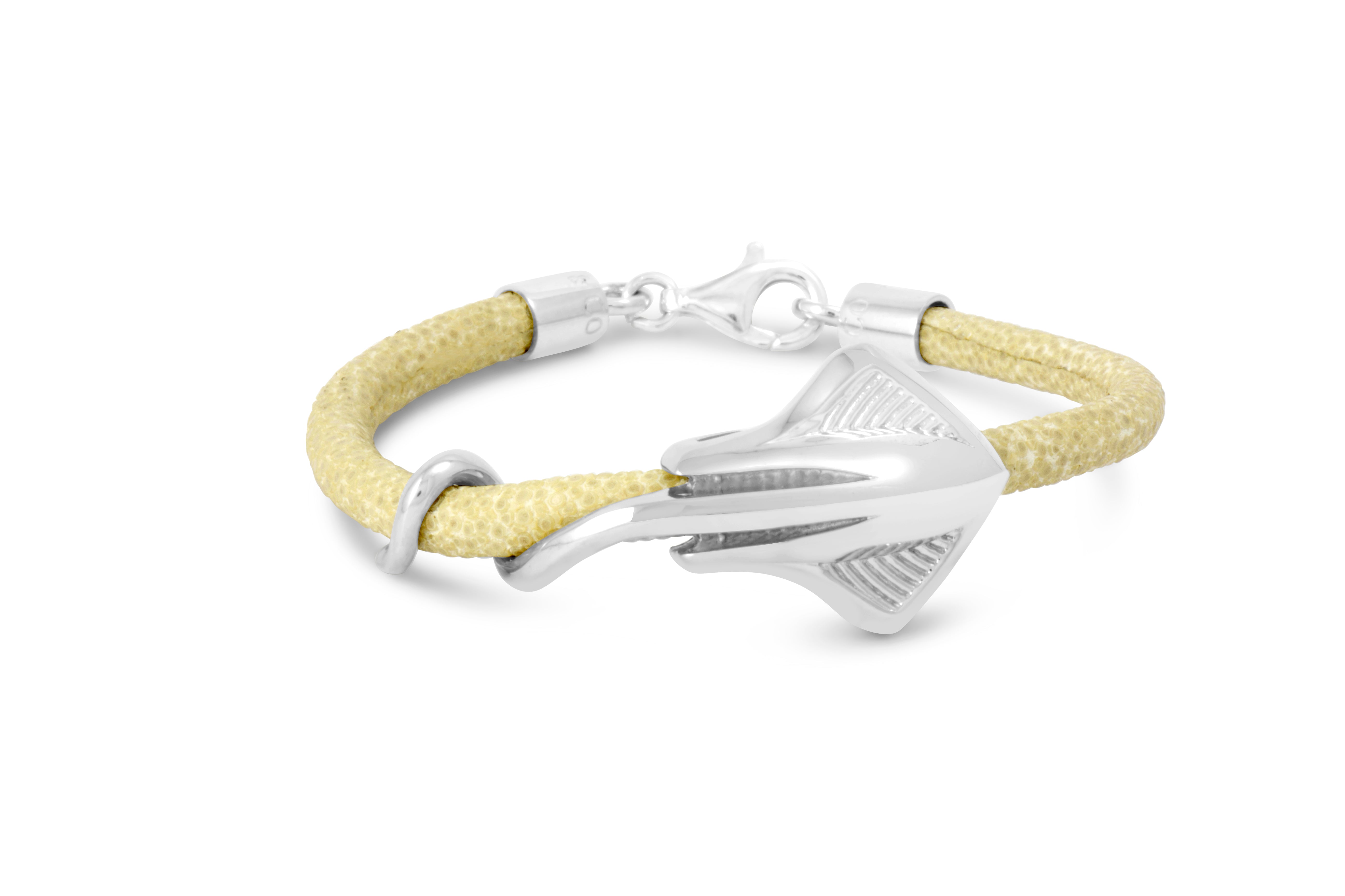 Exotic Coconut White StingRay Limited Edition Bracelet