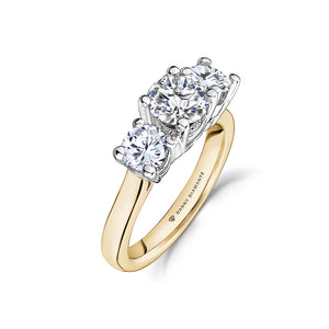 Amelia Trinity Engagement Ring