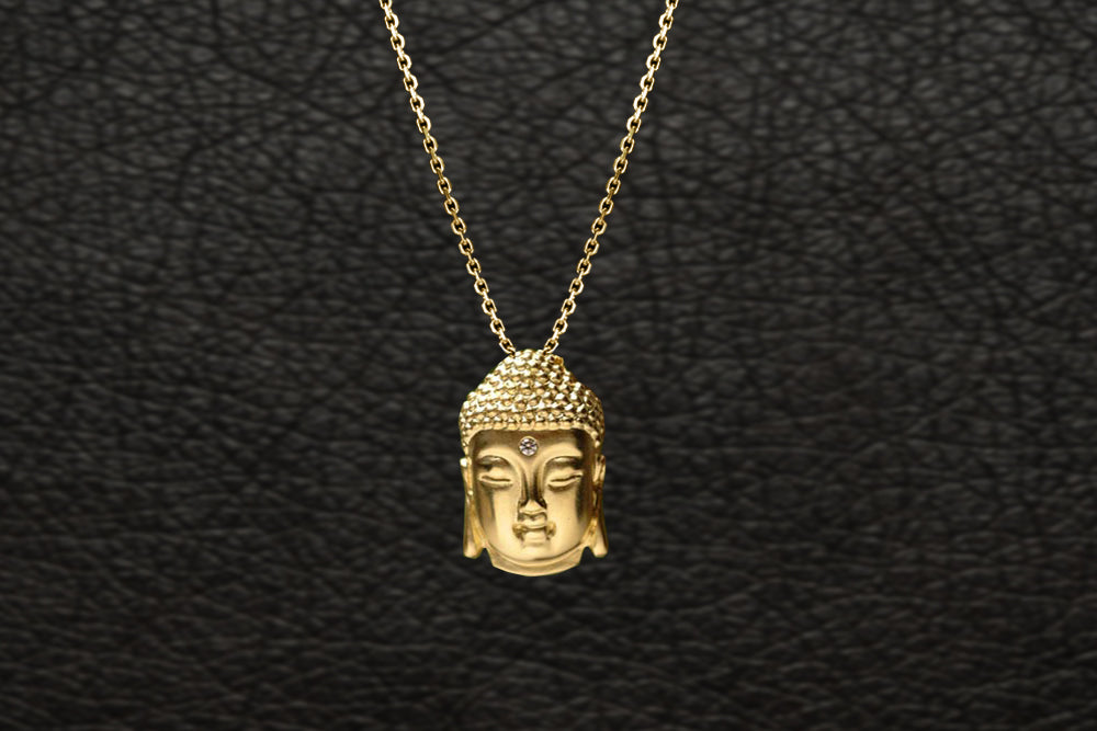 Buddha Gold Pendant