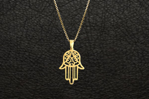 Hamza Gold Pendant